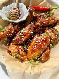 hot honey barbecue en wings the