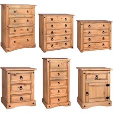 Buy pine bedroom furniture sets and get the best deals at the lowest prices on ebay! Corona 1 3 4 5 Drawer Chest Rustic Mexican Solid Waxed Pine Bedroom Furniture Ebay