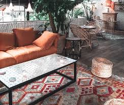 throw pillows and area rugs