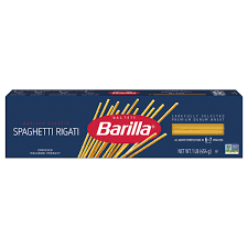 barilla clic spaghetti rigati pasta