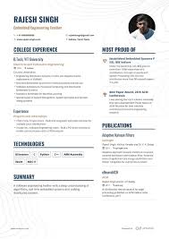 The Ultimate Interns And Freshers Resume Format Guide For 2019