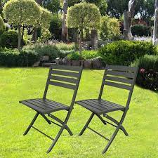 Outdoor Folding Chair Set Of 2 All