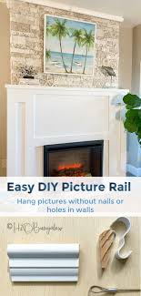 How To Make A Diy Picture Rail