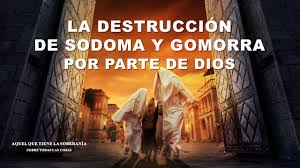 de sodoma y gomorra por parte de dios