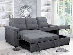 sectional sofa bed reversible grey