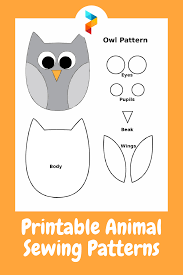 This simple tank top design was drafted for 3 cup sizes, not just a small b cup like many patterns (and clothing stores). 6 Best Free Printable Animal Sewing Patterns Printablee Com
