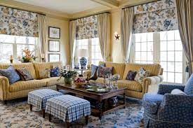 blue and yellow living room ideas