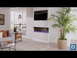 3 Sided Electric Fireplace Installation