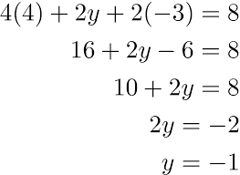 Equations With Three Variables