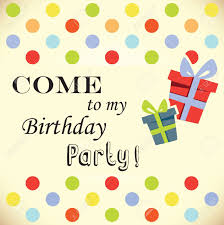 Birthday Party Invitation Clipart Clipground