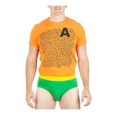 Underoos Original Classic Dc Comics Aquaman Mens Top Brief Underwear Set