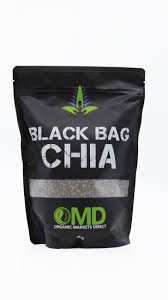 omd black bag chia seed 1kg epco foods