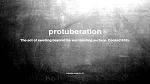 protuberation