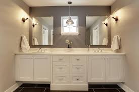 Grey Bathroom Cabinets Design Ideas