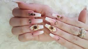 20 best coffin shape nail designs in