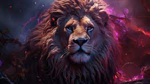 majestic lion hd desktop wallpaper