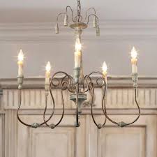 Rustic Weathered Chandelier 5 Lights Lnc Home
