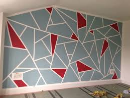 Diy Geometric Feature Wall Frog Tape