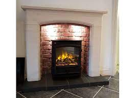 Sissari Limestone Chamber Fireplace
