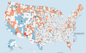 Mapped The Median Age In Every U S County