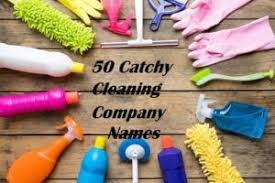 50 Catchy Cleaning Company Names Suggestion