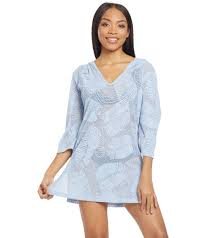 J Valdi Tucan Hooded Cover Up Tunic