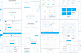 40 wireframe templates for
