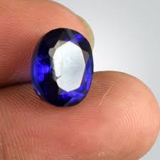 Tanzanite Glass Gemstones Cubic