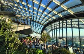 Sky Garden London General View Of The