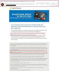 synchrony premier credit card 2 cash