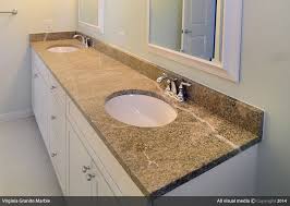granite double sink bathroom vanity
