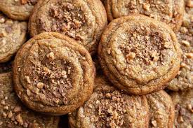 chewy brown er toffee cookies