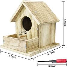 Diy Outdoor Wooden Bird Feeding Build