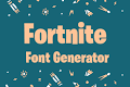 Fonts Pool on Twitter: "Fortnite Font Generator. Easily create ...