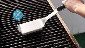 how to clean a grill safely and