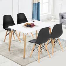 Check spelling or type a new query. Solid Wood Black Dining Chairs Kitchen Dining Room Furniture The Home Depot
