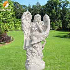 Beautiful Marble Angel Statue For