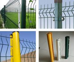 Steel Fence Posts Green Pvc Coated Or