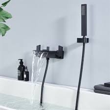 waterfall bathtub mixer tap wall