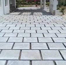 matt grey indian natural stone floor