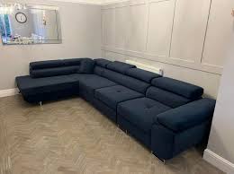 Large Corner L Sofa Bed Oston Long