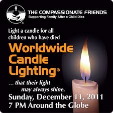 Worldwide Candle Lighting The Spokesman Review