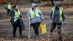 AES Ohio employees volunteer in clean up of park in Trotwood with ...