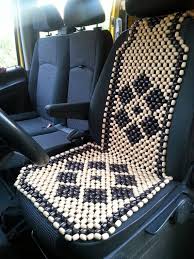 Beaded Car Seat Cover For Car Wooden
