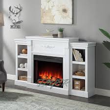 New Designs White Marble Fireplace