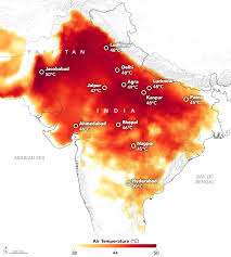 The usage of these maps in india, pakistan and china are governed by different laws that restrict depictions of boundaries other than what is officially recognized by the state. Heatwave In India