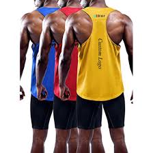 men workout sleeveless gym athletic