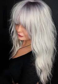 For the whitest tint of platinum blonde, or to tone the yellow out of your hair. Best Platinum Blonde Hair Colors Highlights In 2018 Stylezco