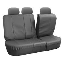 fh group deluxe leatherette padded seat