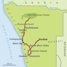 Great rift valley african map. Namibia Pustynia I Ocean Namibia Wycieczki Opinie Itaka